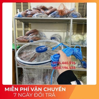 Chài cước rút thái lan cao 1,5m rộng 3m
