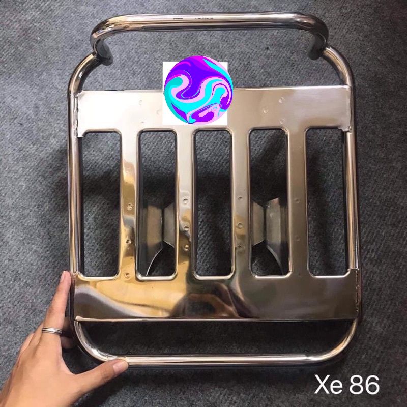 Baga sau xe cup 86 inox