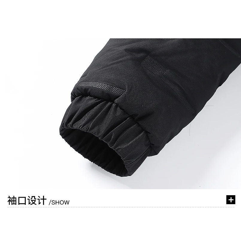 Áo Khoác Phao Đệm Cotton Dày Giữ Ấm Mùa Đông Size Lớn M-5XL Phong Cách Hàn Quốc Cho Nam