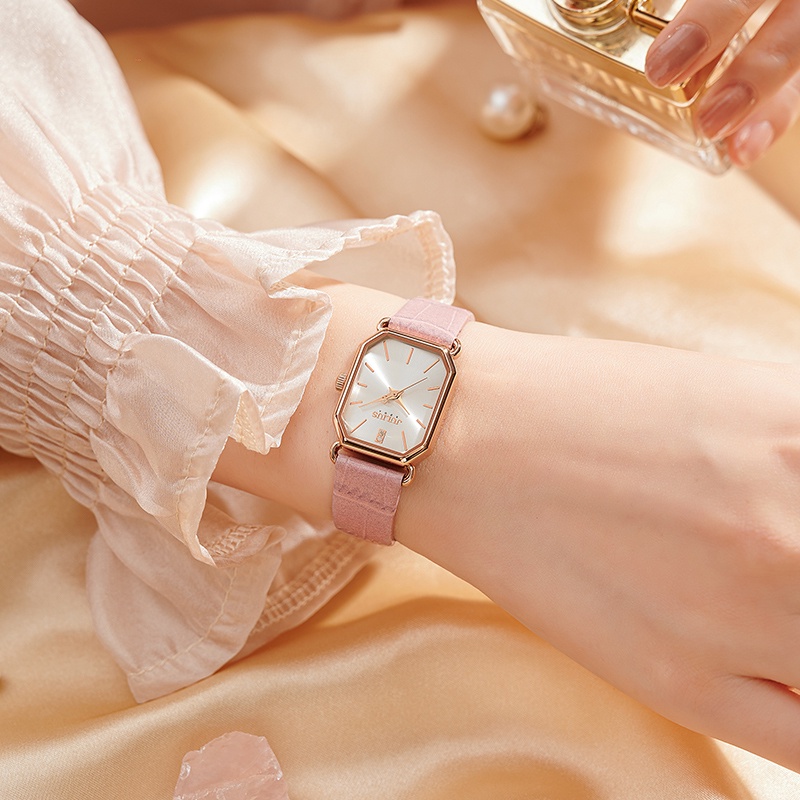 Đồng hồ nữ Julius JA-1356 dây da | Julius Official