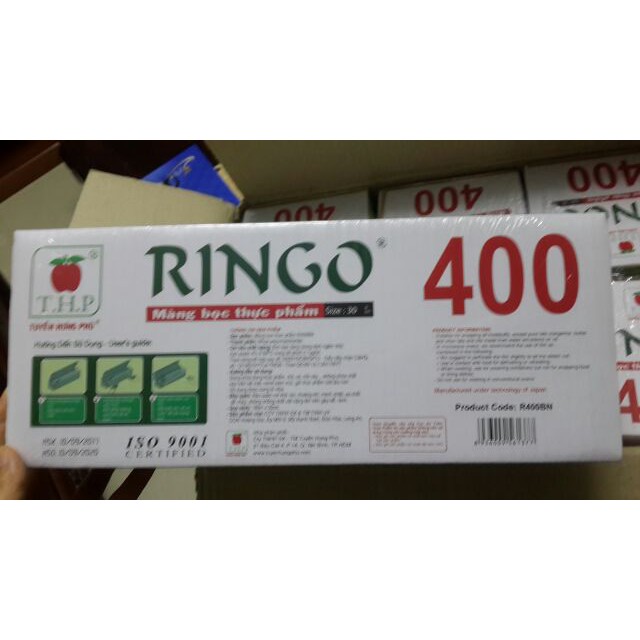 Màng bọc thực phẩm Ringo R400BN 30cm