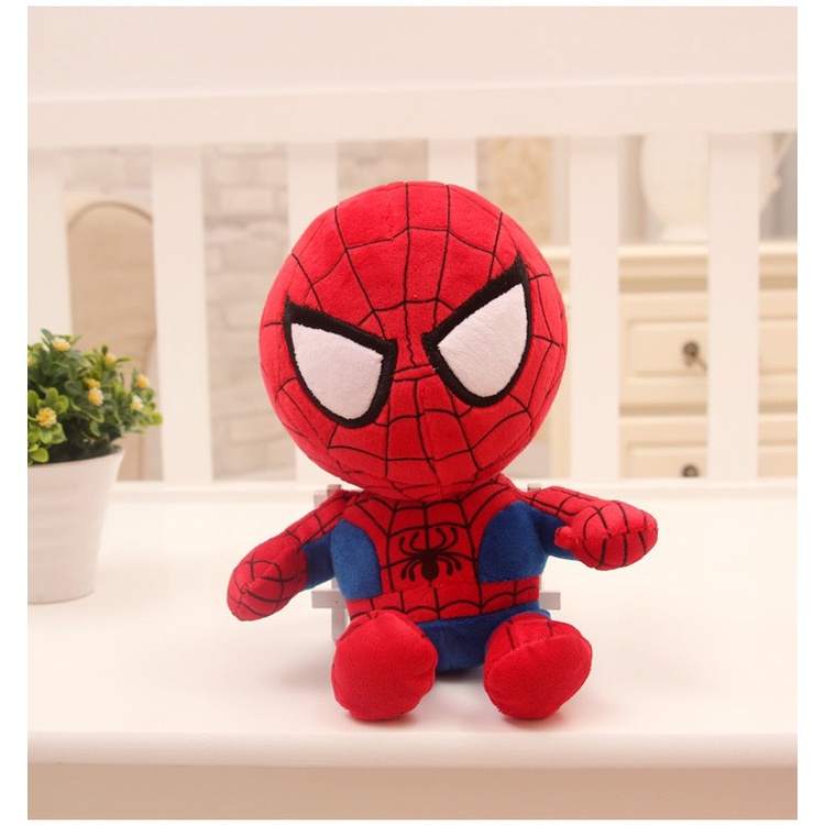 Gấu Bông Siêu Anh Hùng Đáng Yêu Cho Bé Marvel Avengers - Siêu Nhân/Người Nhện/Người Dơi/Người Sắt/Đội Trưởng