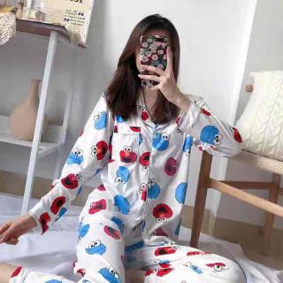 Long sleeve silk satin set high quality standard size