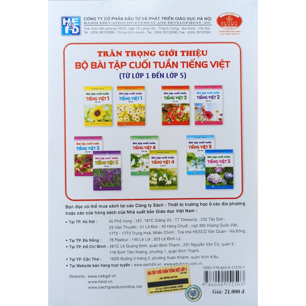 Sách - Bài tập cuối tuần Tiếng Việt lớp 5 tập 2