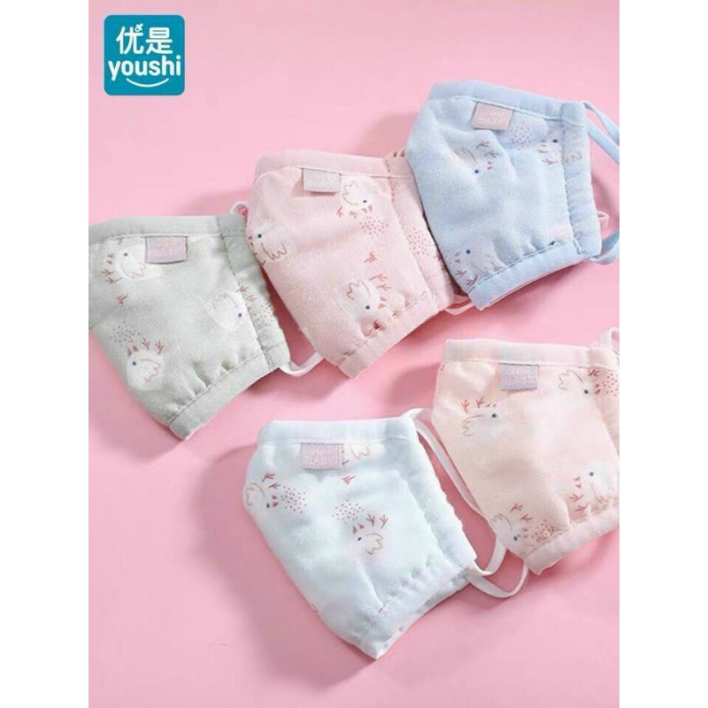 KHẨU TRANG VẢI CHO BÉ