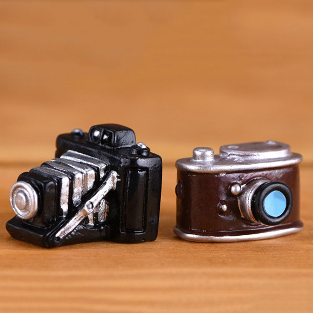 Mô Hình Tv Điện Thoại Bàn Cổ Điển Bằng Nhựa Resin Trang Trí Nhà Búp Bê