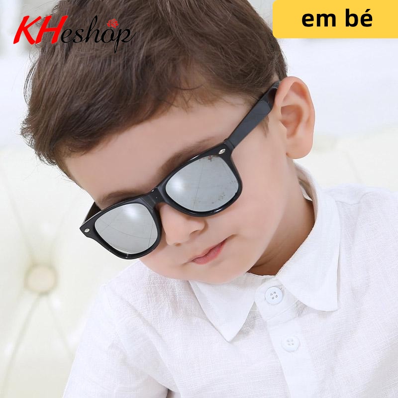Kính râm cho bé 2-9 tuổi kiểu dáng mới, siêu cute, kính chụp ảnh đi nắng cho bé yêu mã Y1351
