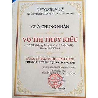 { Check mã điện tử } Sữa rửa mặt Dr.skincare