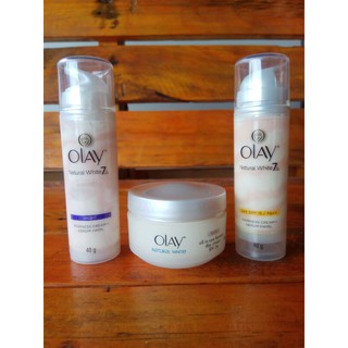 Kem Dưỡng Da Ban Ngày Màu Trắng Tự Nhiên & serum Không Hộp