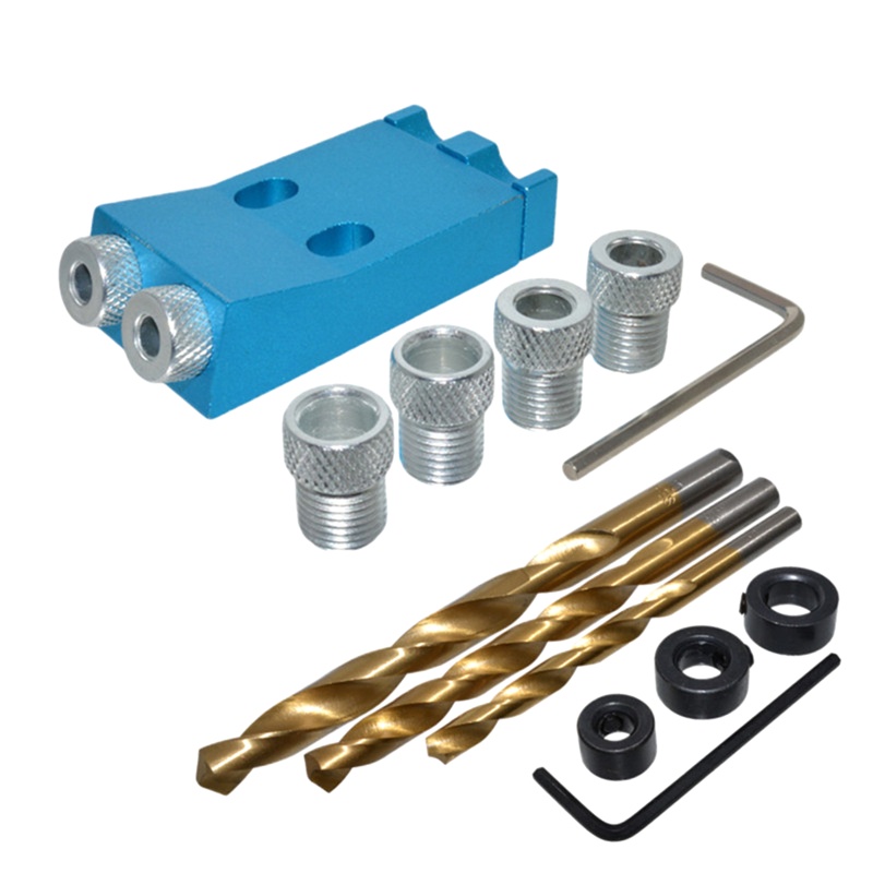 Bộ Mũi Khoan Góc 15 Độ Bằng Hợp Kim Nhôm Chuyên Dụng Cho Chế Biến Gỗ