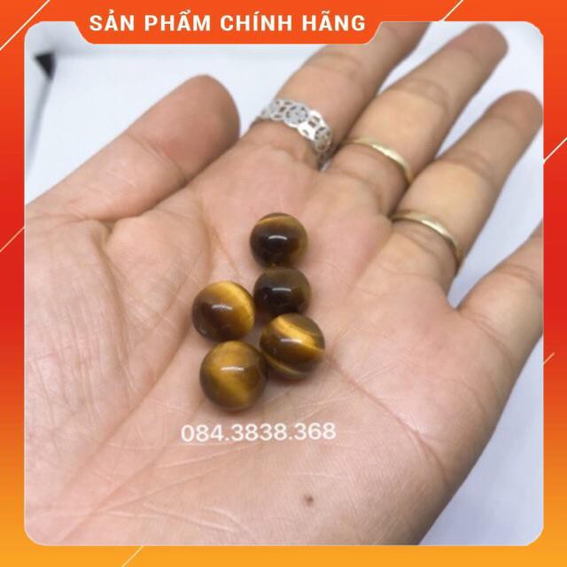 VIÊN ĐÁ MẮT HỔ NÂU VÀNG