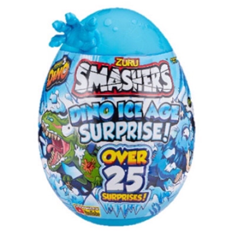 Trứng Khủng Smashers Long Dino Ice Age Surprise Over 25 Size Khổng Lồ - Chính Hãng Zuru