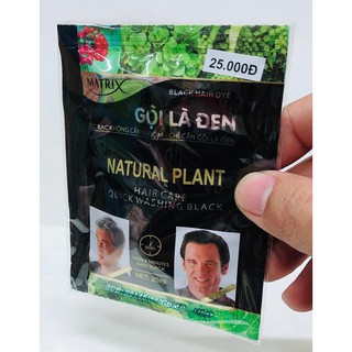Dầu gội đen tóc MATRIX gội là đen 25ml
