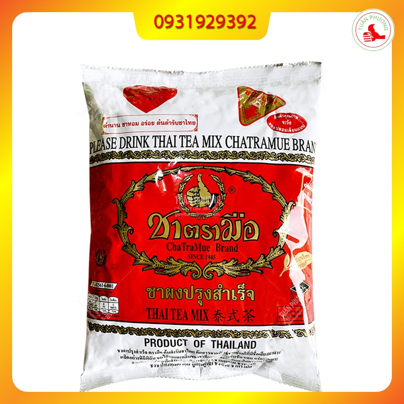 Trà Thái Đỏ Thai Lan 400g ( Gói )