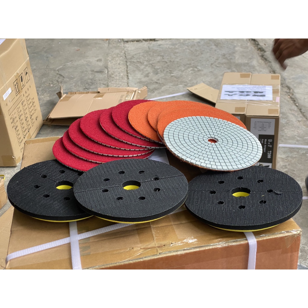 Đĩa Su Mài Bóng Đường Kính 180mm