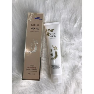Sữa Rửa Mặt Hồng Sâm Đỏ My Gold 130ml.