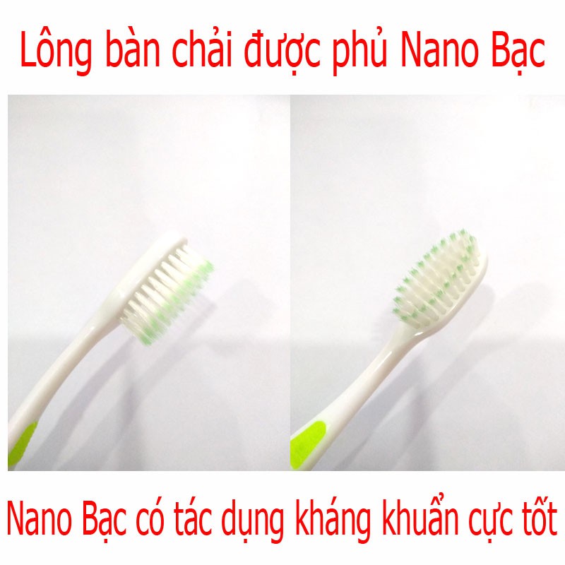 Bàn chải đánh răng Sunree nano bạc - Thái Lan