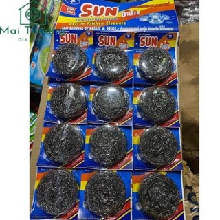 [Chuyên Sỉ] Miếng Chà Xoong Nồi SUN