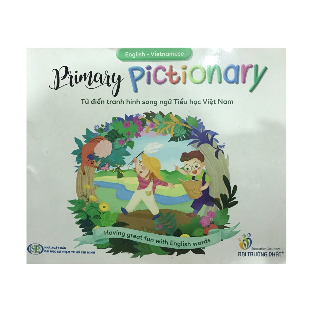 Sách - Từ điển tranh hình song ngữ Tiểu học Việt Nam