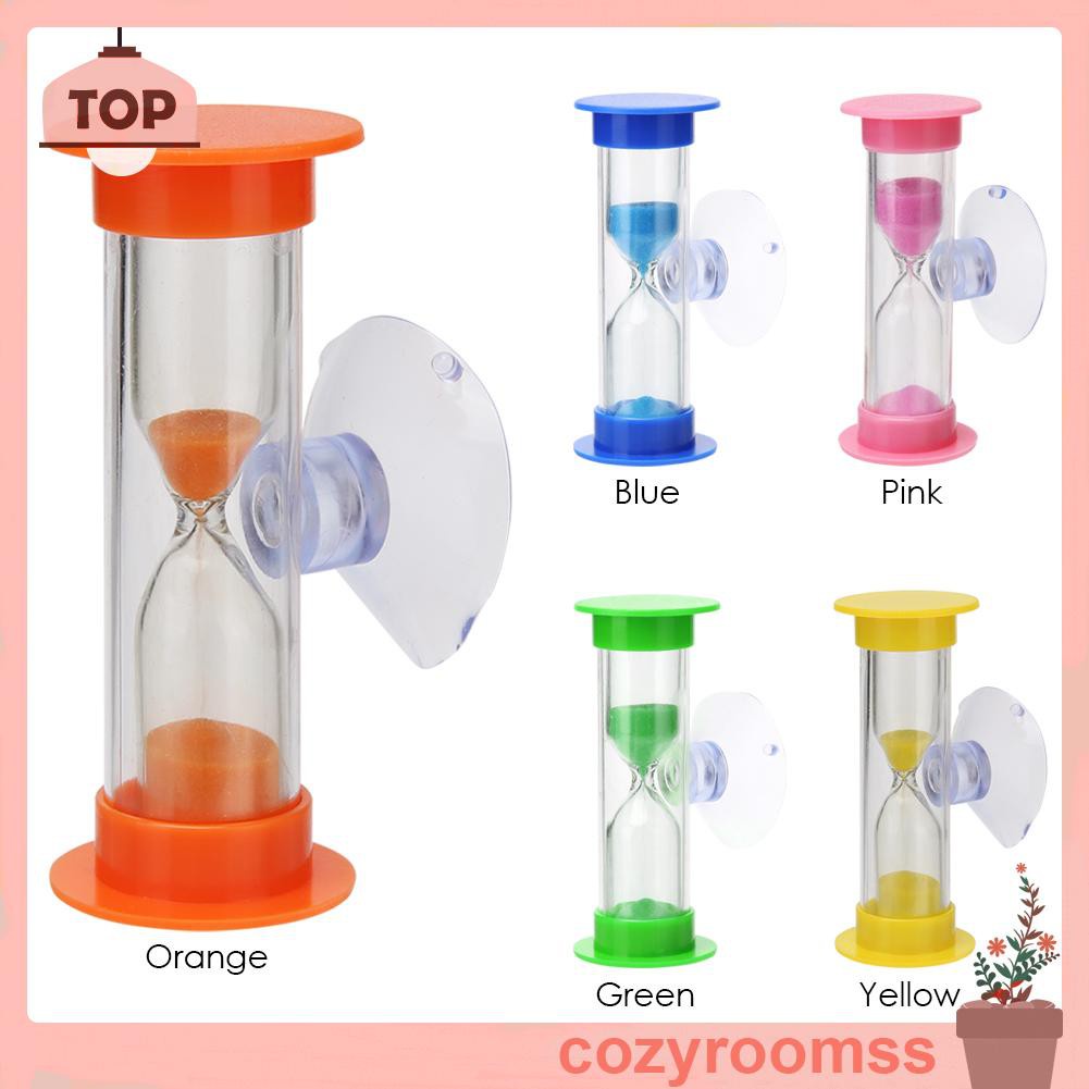 Đồng Hồ Cát 2 Phút Canh Thời Gian Đánh Răng Có Cốc Hút Trang Trí Nhà Cửa