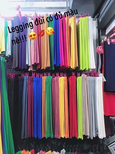 [ HÀNG CÓ SẴN]] RAINBOW Thái về thêm đủ màu,Quần Legging đùi | BigBuy360 - bigbuy360.vn