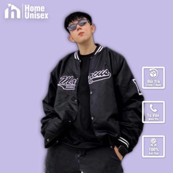 Áo khoác nam nữ bomber dù form rộng cao cấp, áo khoác nỉ nhung tăm cardigan họa tiết tweed đẹp phối gió màu đen hot K1 -