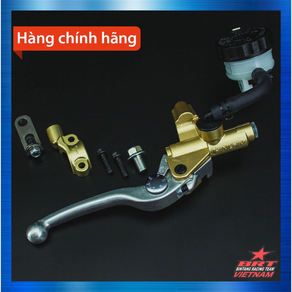 Tay Thắng Samurai Brake Nissin Vàng - Hàng chính hãng