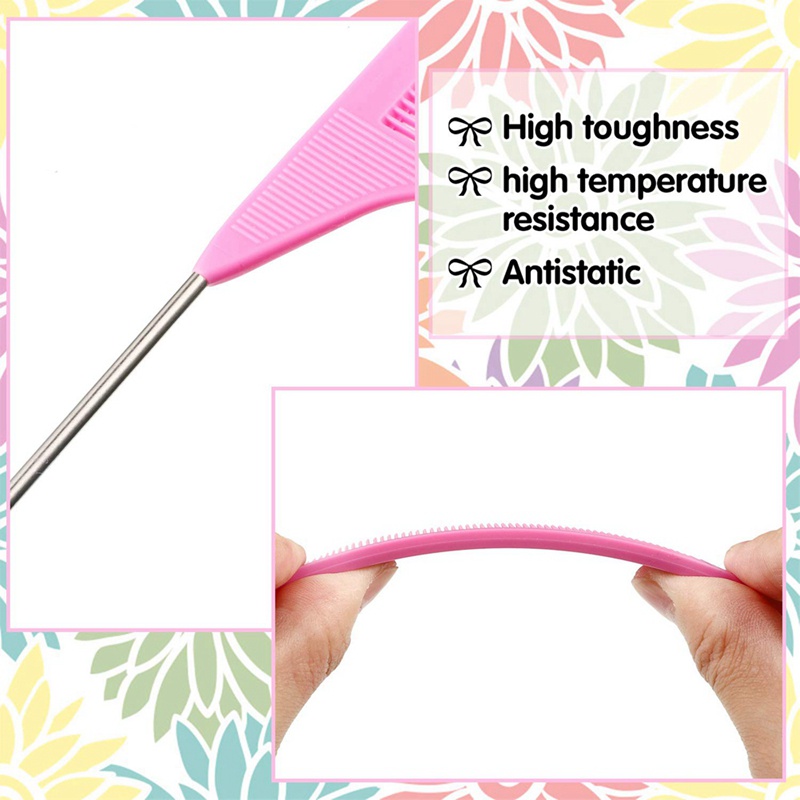 Set 30 Lược Đuôi Chuột Bện Bằng Thép Carbon Chịu Nhiệt