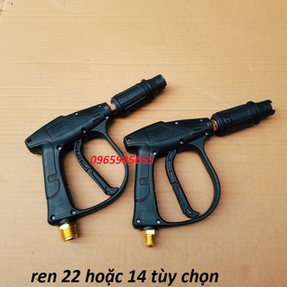 Súng rửa xe, vòi xịt rửa xe loại tốt ren 22mm,14mm loại tốt