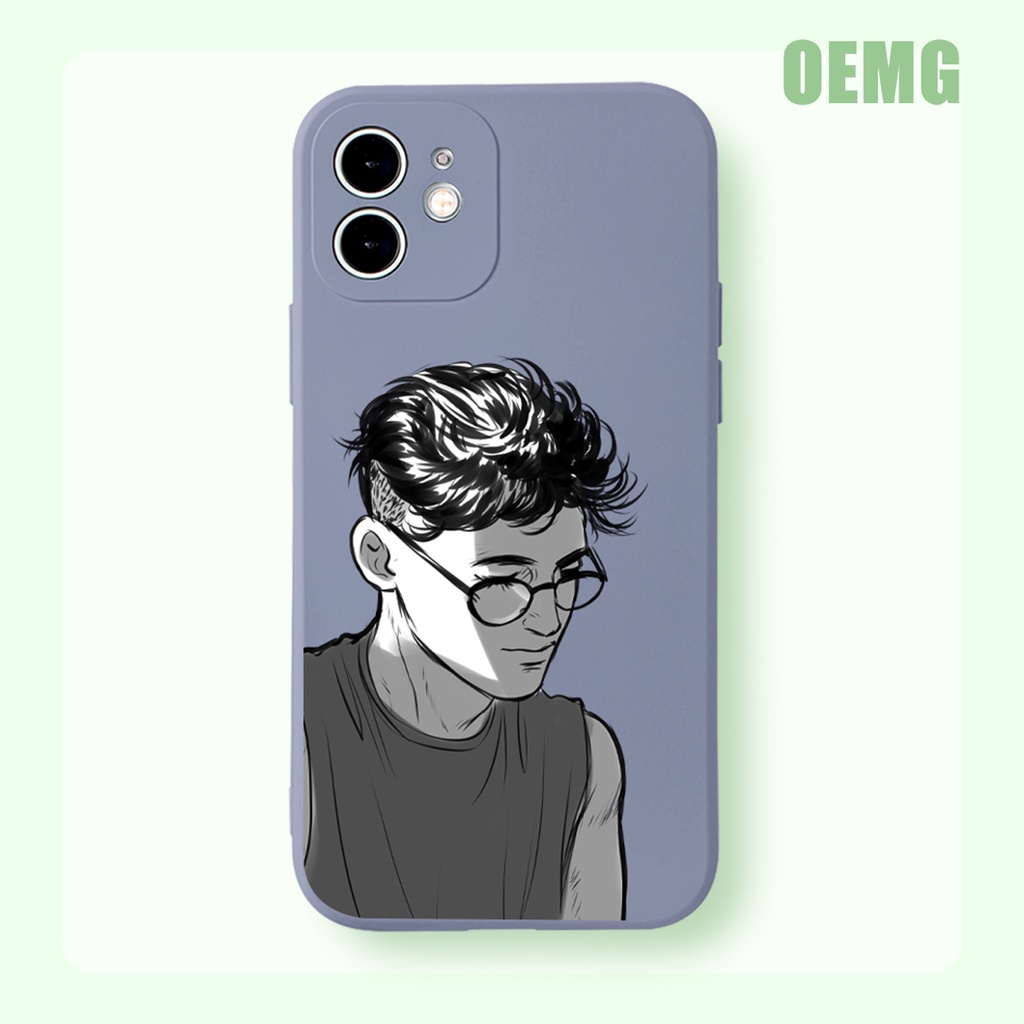Ốp Điện Thoại Silicone Mềm Chống Sốc dễ thương Thời Trang Cho iPhone 13 12 11 Pro Max X XR XS 8 7 6S Plus SE 2020 ZJ808
