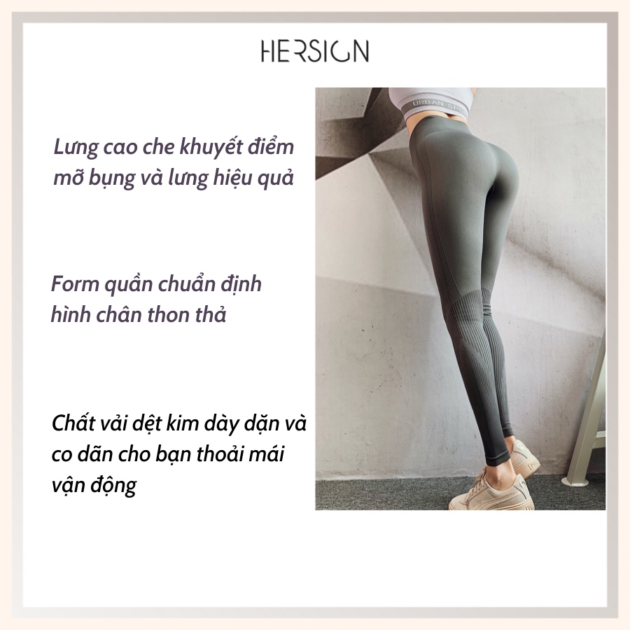 ĐỒ TẬP GYM NỮ QUẦN TẬP YOGA NỮ QUẦN LEGGING TẬP GYM CẠP CAO HERSIGN-LEGGING7