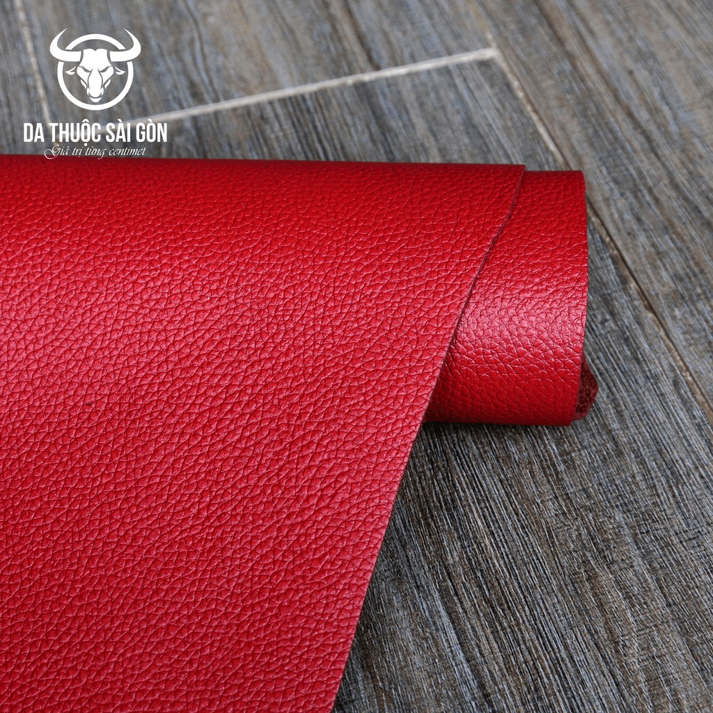 10 Pia Da Bò Mill Cao Cấp Màu Đỏ - Da Thuộc Sài Gòn