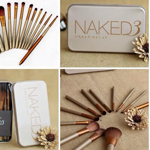 SET CỌ 12 CÂY NAKED MAKEUP KÈM HỘP ĐỰNG ĐẦY ĐỦ CHỨC NĂNG