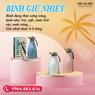Bình giữ nhiệt 2 lít màu 2 lớp