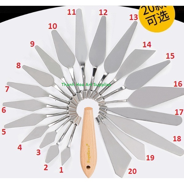 Bay vẽ - Palette knife