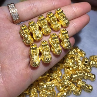 (Siêu rẻ) Tỳ hưu bạc xi vàng 10ly