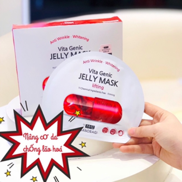 (HÀNG AUTH) Mặt nạ Gel Vitamin Victa Genic BanoBagi ( 1 miếng )