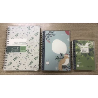 Sổ tay lò xo bìa nhựa Takeyo My life 200trang