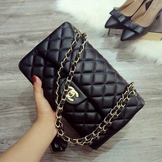 [ ẢNH CHỤP THẬT ] Túi €ha•nel hàng QC đẹp