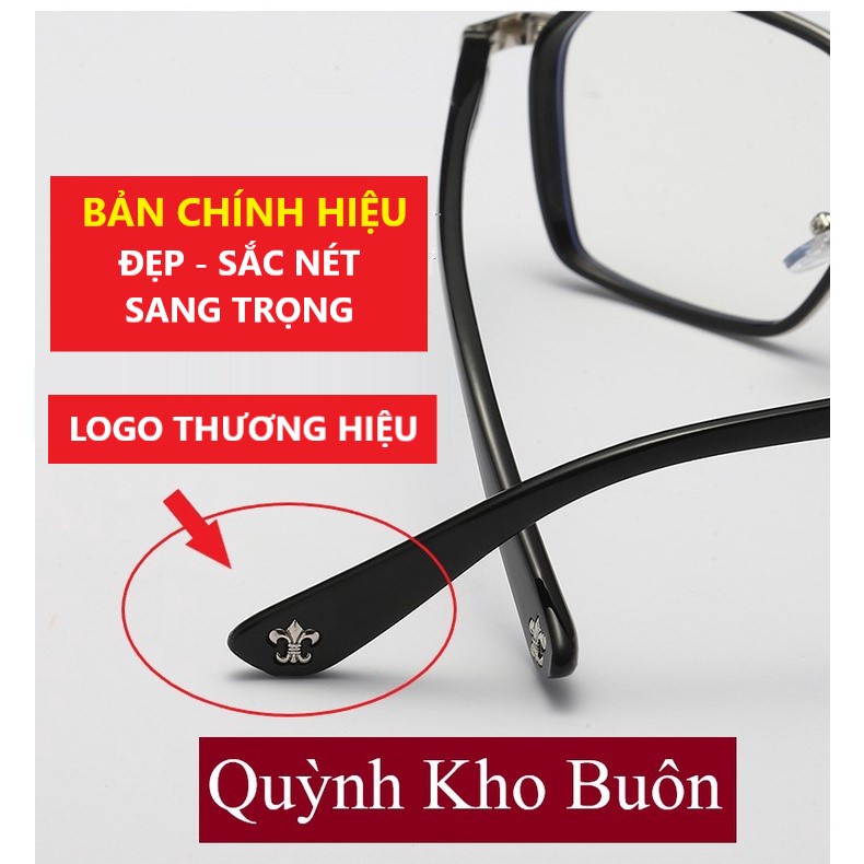 Kính mát hàng hiệu thời trang nam nữ chống UV400 - kính mắt thời trang vuông