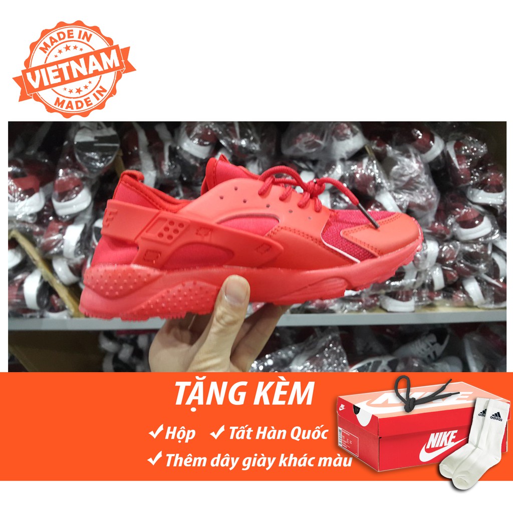 [FREE SHIP + FULL BOX] Giày Huarache đỏ giá rẻ