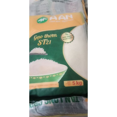 Hoả Tốc Gạo ST21 túi 5kg ,gạo luôn mới.