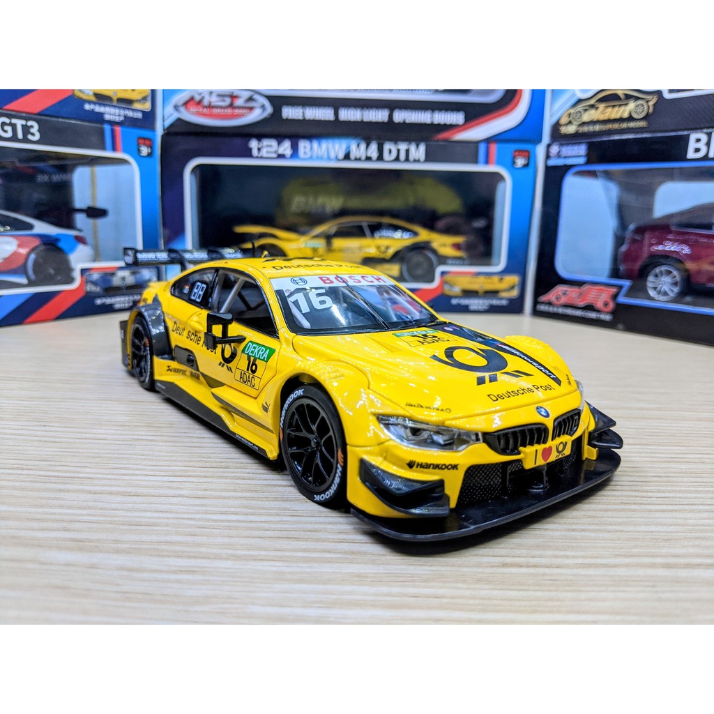 Xe mô hình BMW M4 GT3 - Tỉ lệ 1:24  II 🎁 TẶNG BIỂN SỐ