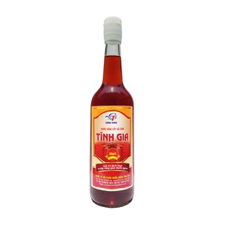 Nước mắm cá cơm Tĩnh Gia 26N - Chai thủy tinh 650ML