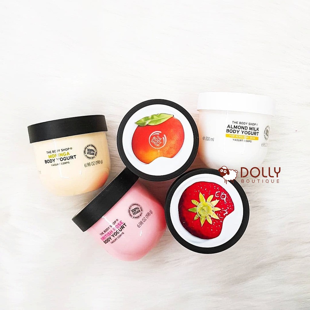 Dưỡng Thể The Body Shop Body Yogurt Đủ Mùi