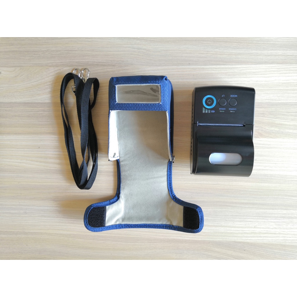 Túi Đựng Máy In bluetooth, máy in nhiệt Kèm Dây Đeo