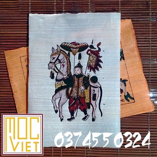 Tranh đông hồ Ngựa hồng