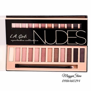 Bảng phấn mắt la girl eyeshadow collection nudes