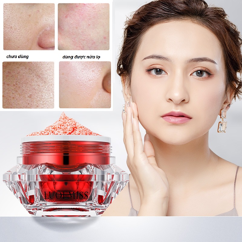 Kem trắng da se khít lỗ chân lông hết mụn nám tàn nhang, bật tông trắng được làm từ sâm nấm đông trùng hạ