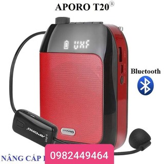 Máy trợ giảng aporo t20 uhf bluetooth 2020 chính hãng